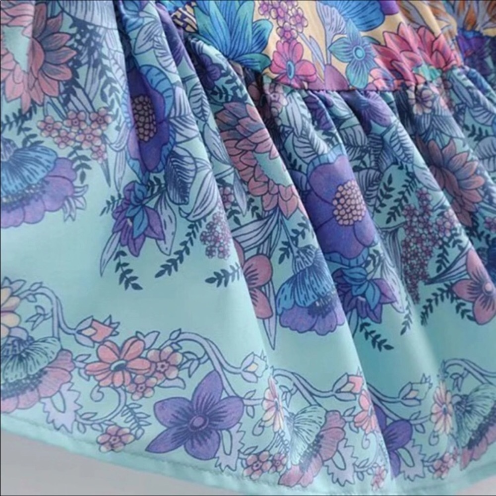 Bohemian Ruffle Skirt - Picture 8 of 9